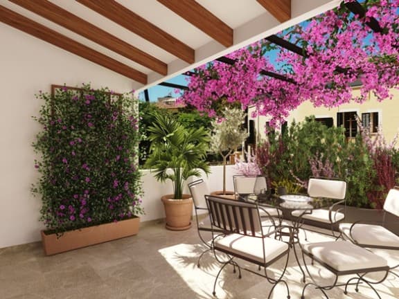 Palma | Gamlebyen | Lekker leilighet med tre soverom og terrasse