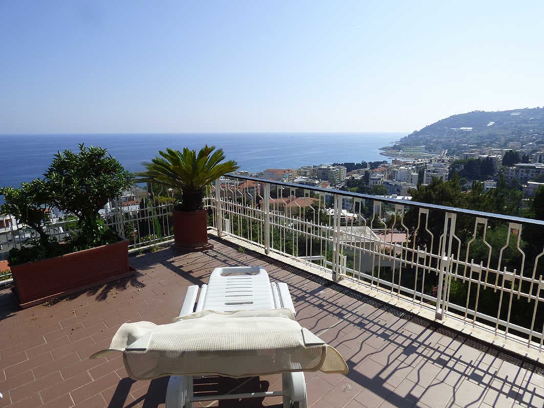 Penthouse leilighet i Sanremo med fantastisk utsikt
