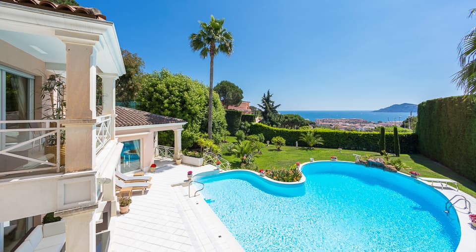 Cannes | Stor eksklusiv neo-provencalsk villa