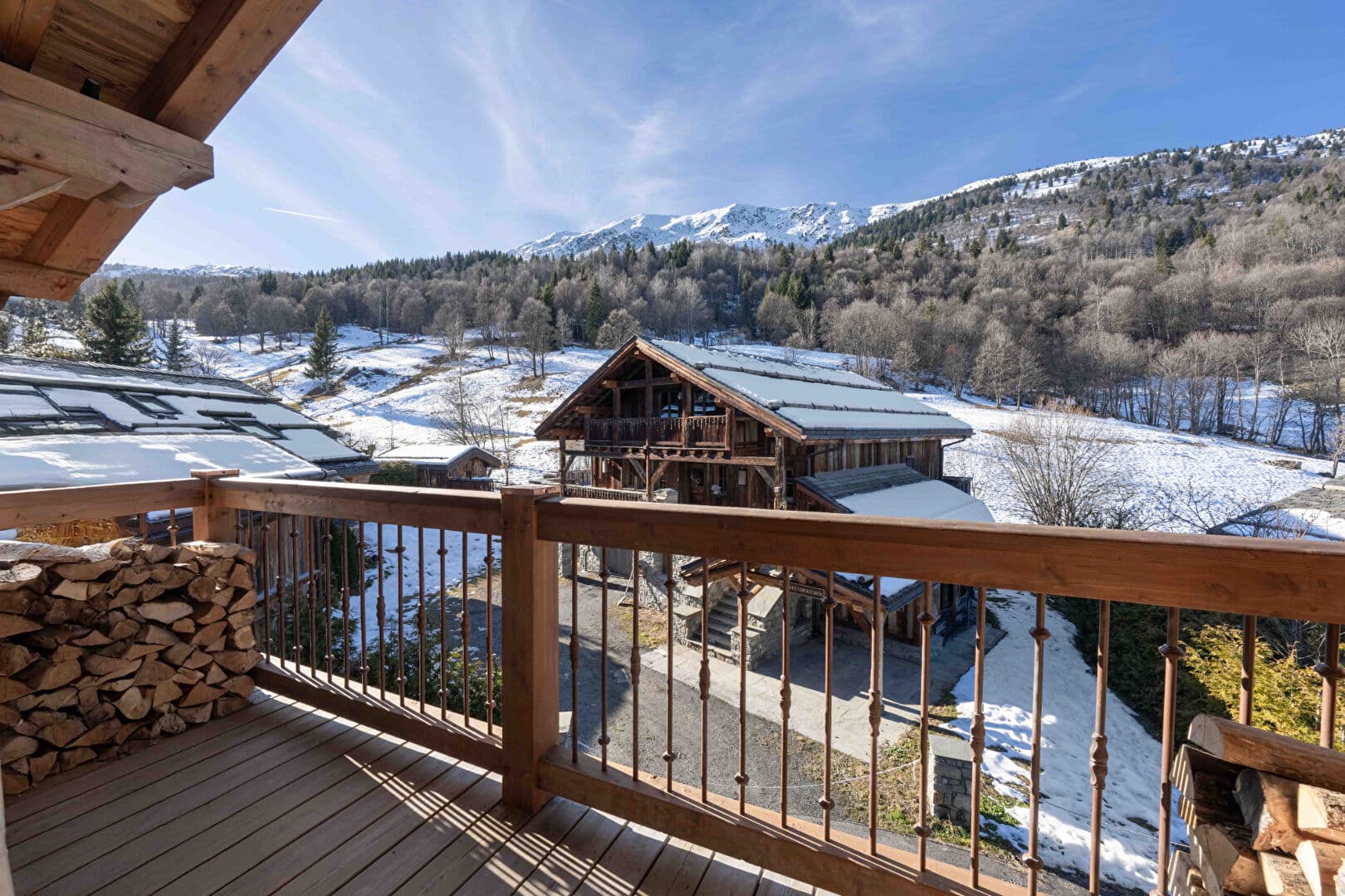 Méribel, De franske Alpene | Nyoppført lekkert chalet med 6 soverom og svømmebasseng