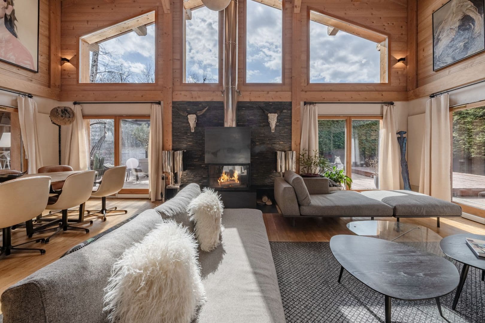 Solgt | Chamonix, De franske Alpene | Chalet med 5 soverom og utsikt til mont blanc