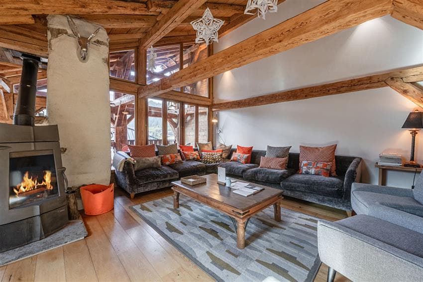 Morzine | Sjarmerende halvpart av renovert gårdshus med 6 soverom