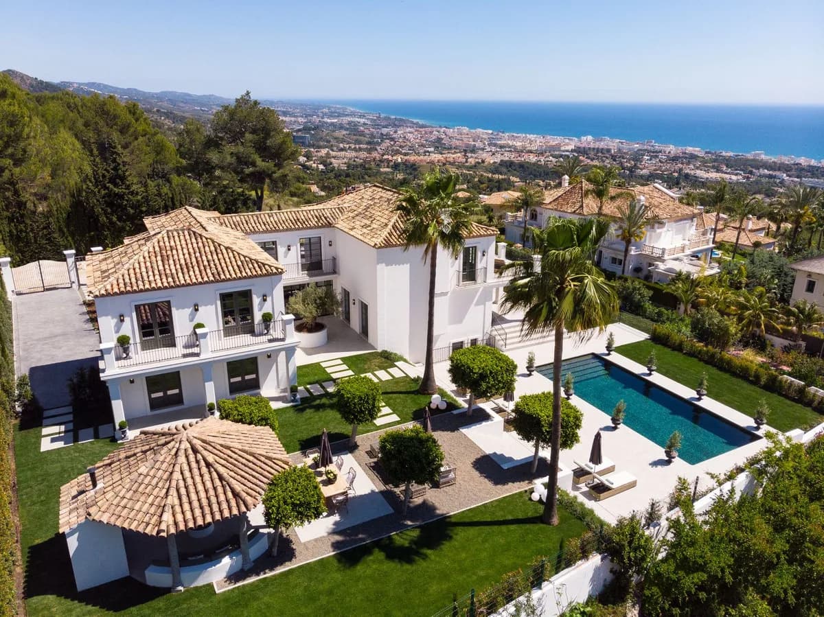 Costa del Sol  | Svært eksklusiv villa i sierra blanca