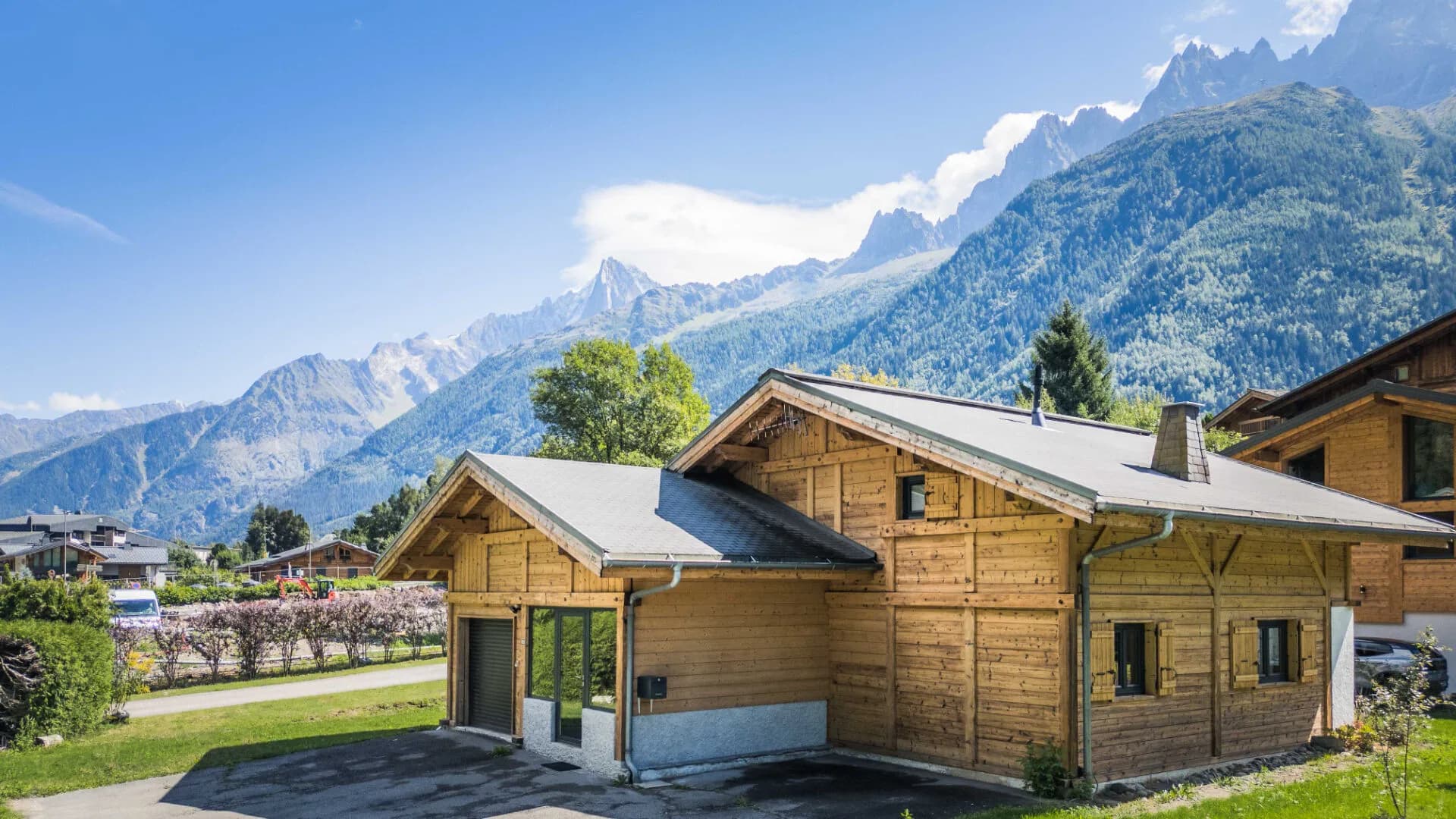 Chamonix - Renovert chalet med utsikt til Mont Blanc