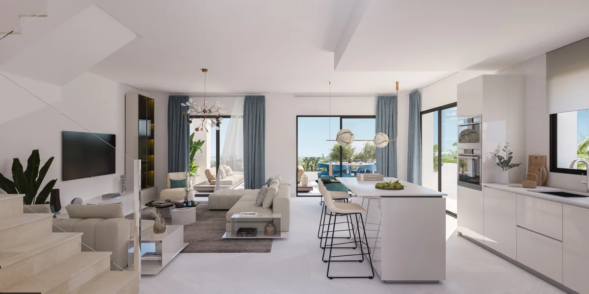 Apron Estepona – Romslige rekkehus med privat hage og terrasse – bilde 2