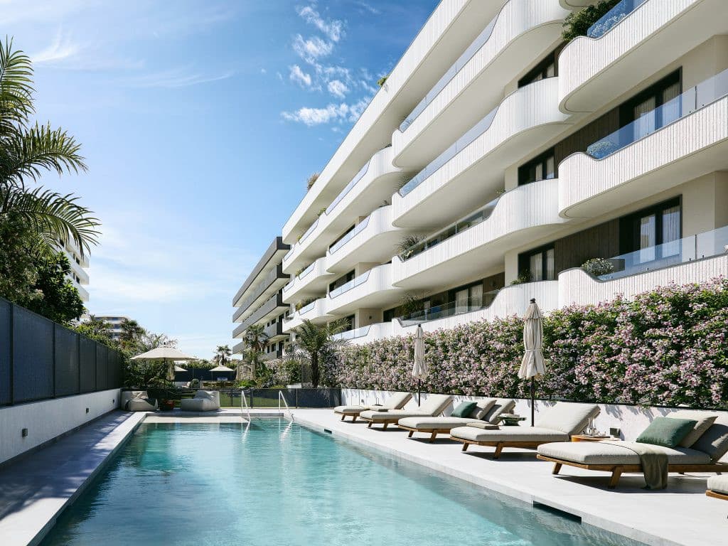 Azure Living, Torre del Mar – Nybygg med hage, terrasse eller solarium, 300 m fra stranden – bilde 1