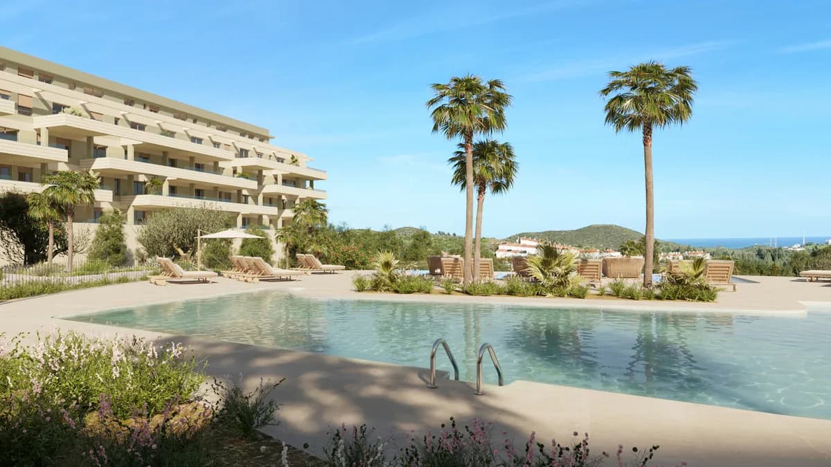 Greenity, Mijas Costa – Moderne nybygg med hage eller takterrasse og resort-fasiliteter
