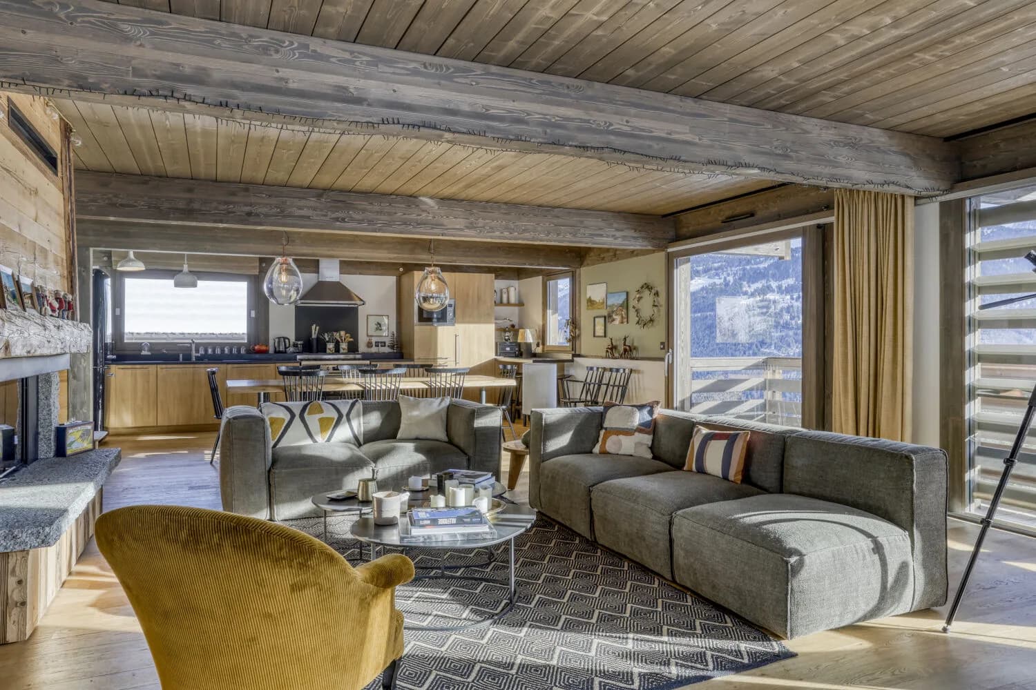 Saint-Gervais, De franske Alper - Lekkert chalet med 6 soverom, nær bakken og utsikt mot Mont-Blanc – bilde 2