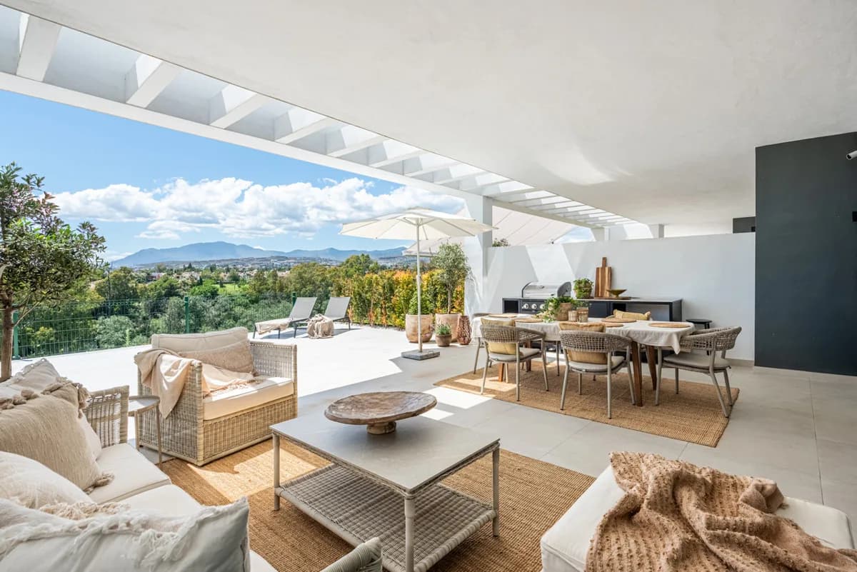 San Pedro de Alcántara – moderne rekkehus i Treetops med 4 soverom, privat hage og sol fra vest – bilde 4