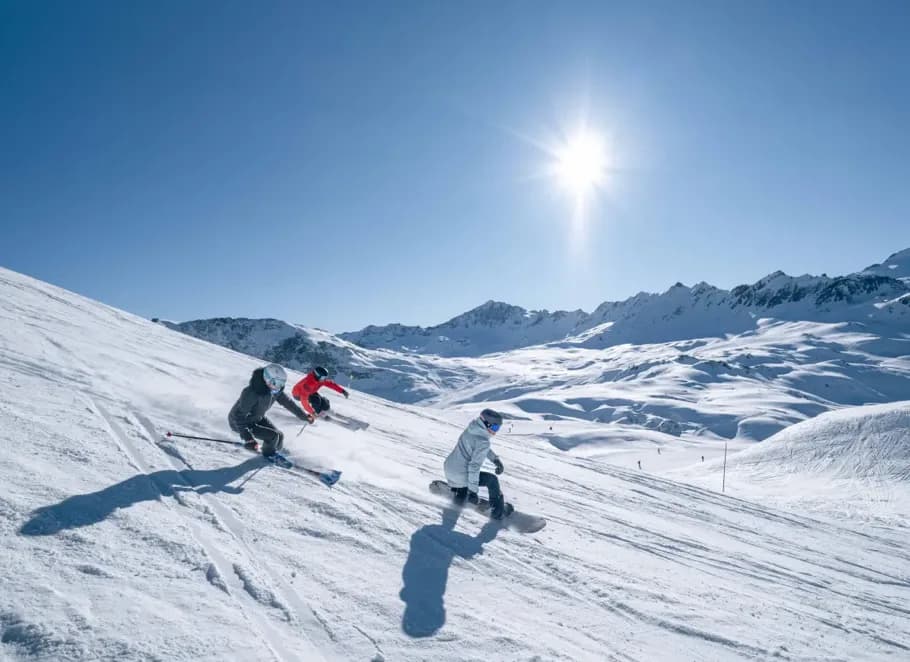 Utsikt over Val d'Isère