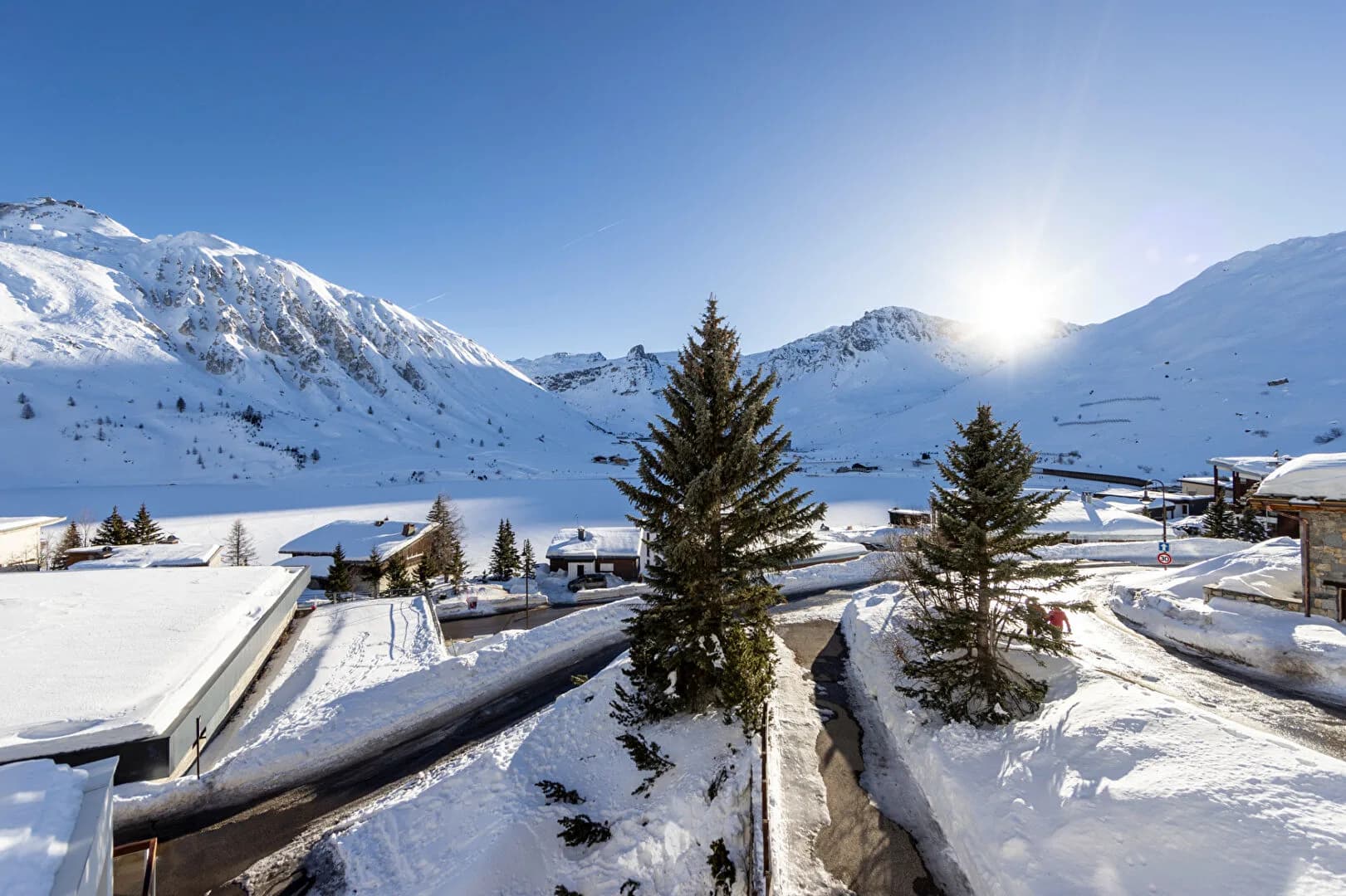 Tignes, De franske Alper - Pent oppusset 4-romsleilighet med terrasse 50 m. fra bakken – bilde 10