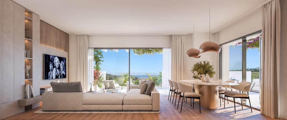 Amaranta Living, Casares – Nye leiligheter og penthouse på golfbanen, med hav- og fjellutsikt. – bilde 3