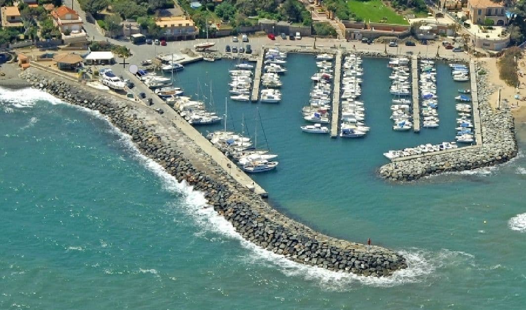 Båthavnen i Saint-Aygulf