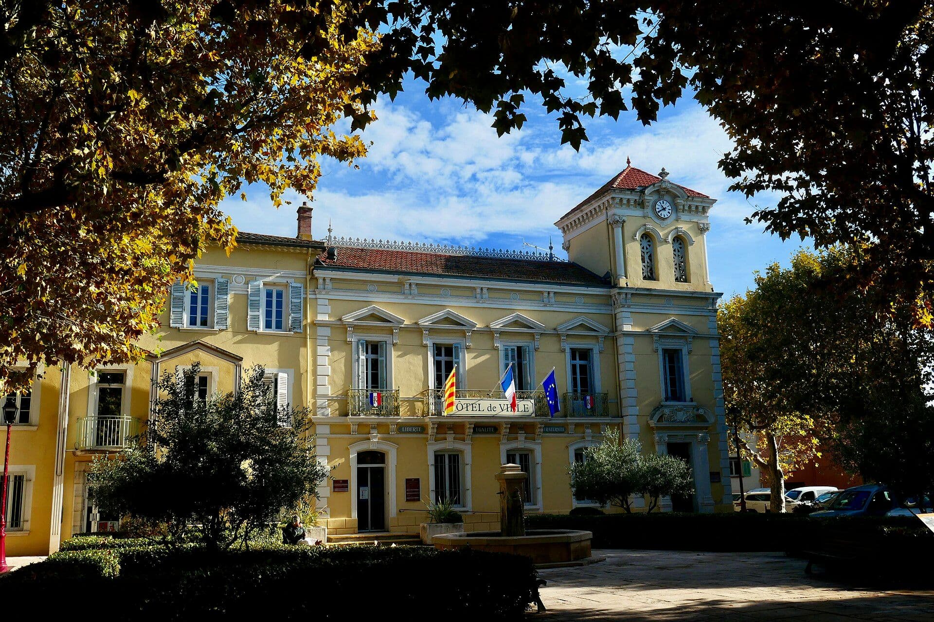 Rådhuset i Les Arcs-sur-Argens
