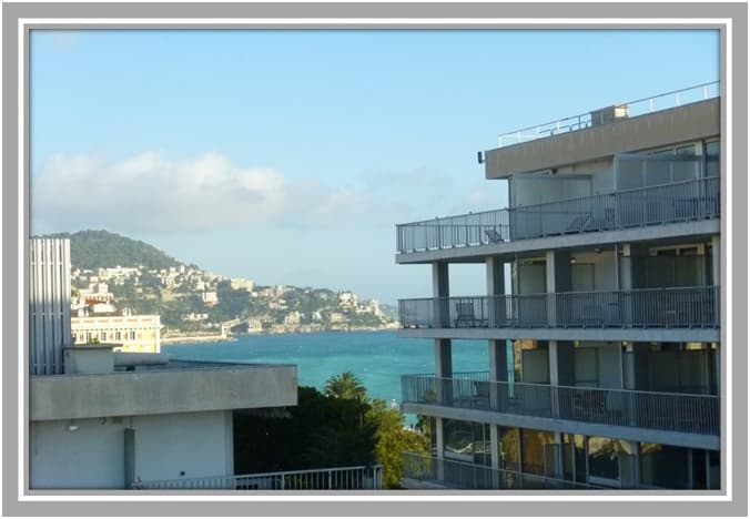 3 roms leilighet med panoramautsikt og takterrasse rett ved stranden i sentrum av Nice | 881/ wb