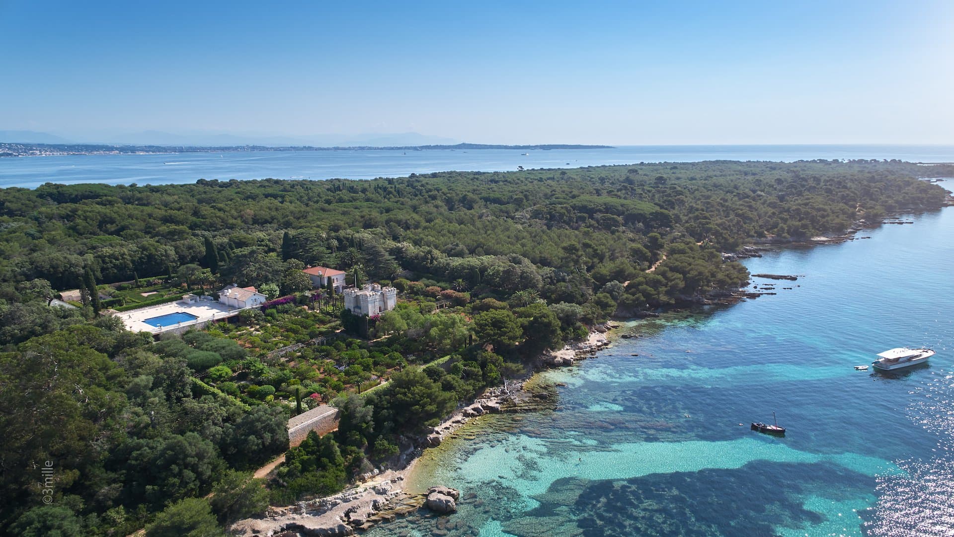 Cannes | Lerinøyene | Eksepsjonell eiendom på privat domene