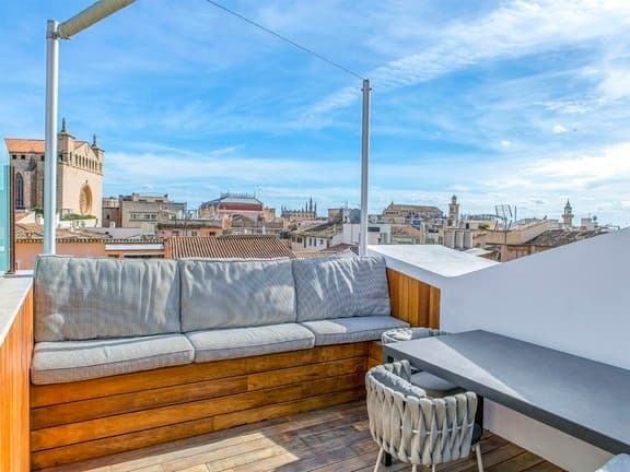 Palma de Mallorca | Gamlebyen | Fantastisk nyere penthouseleilighet med tre soverom