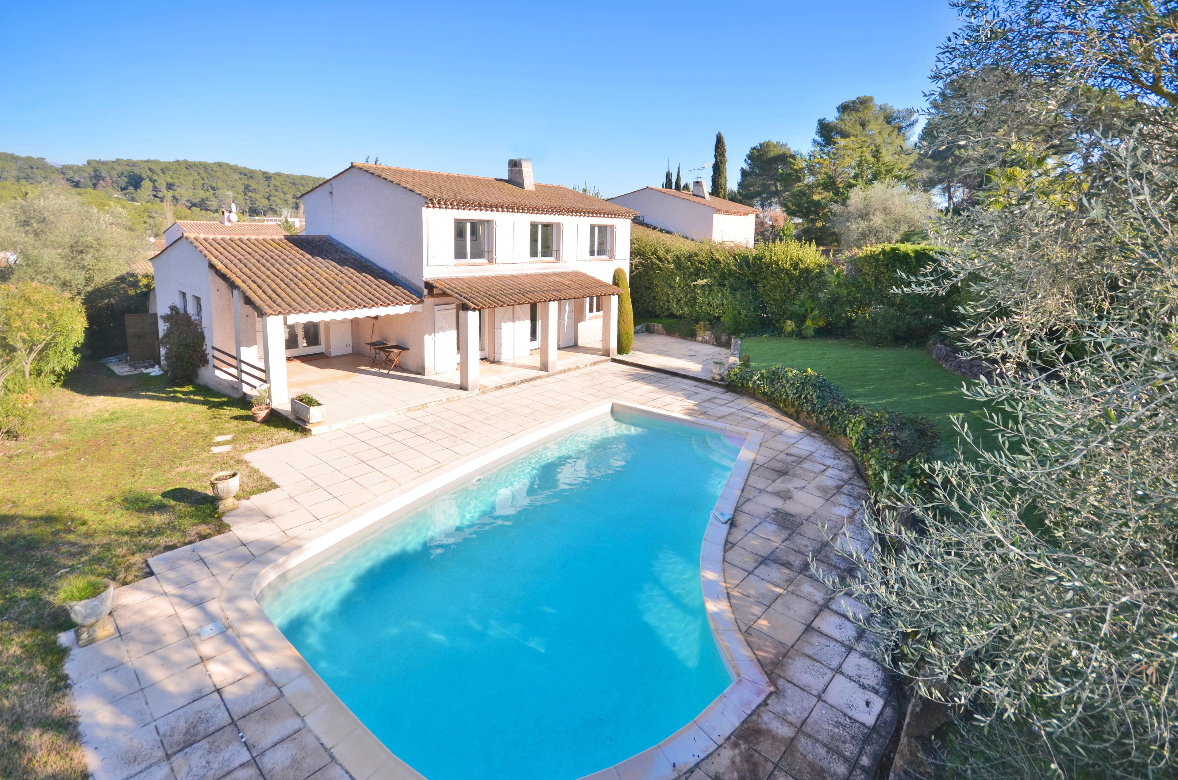 Mougins | Provencalsk villa med tre soverom | Attraktivt og sentralt område
