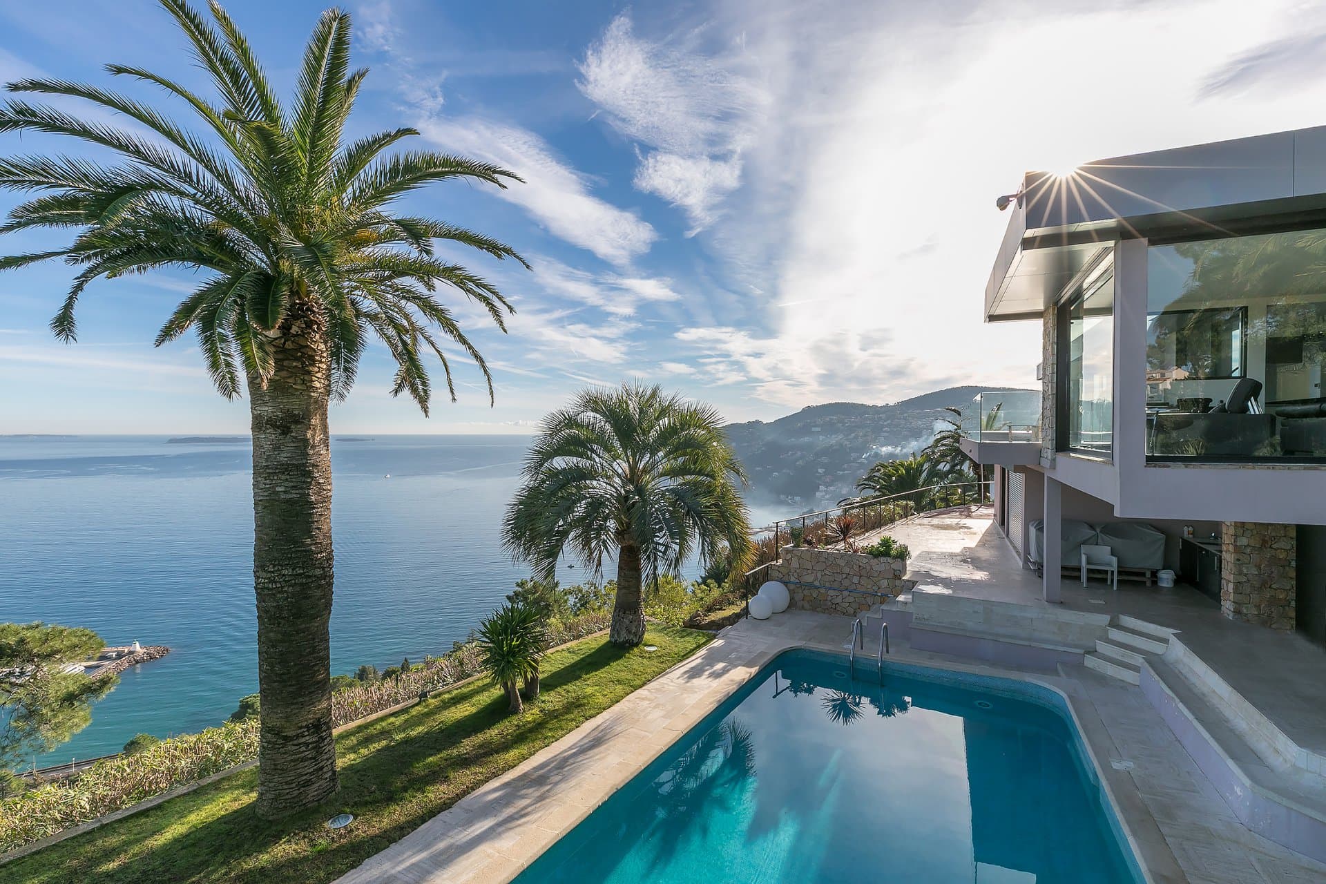 Theole sur mer | Moderne villa med fantastisk beliggenhet