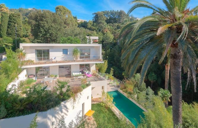 Cannes | Basse californie | Villa i moderne stil med separat leilighet og sjøutsikt