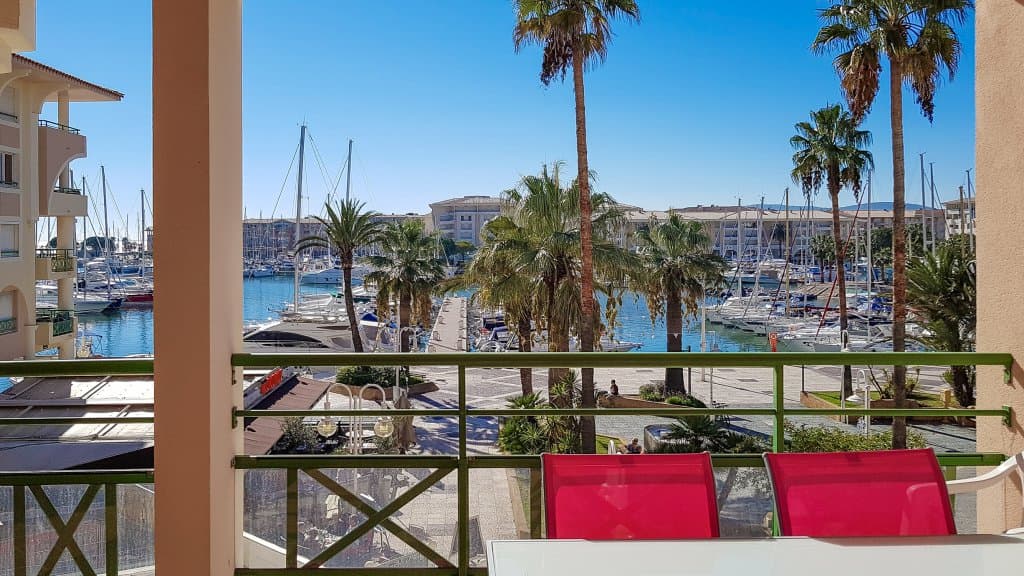 Port frejus | Leilighet med to soverom rett ved havnen og stranden