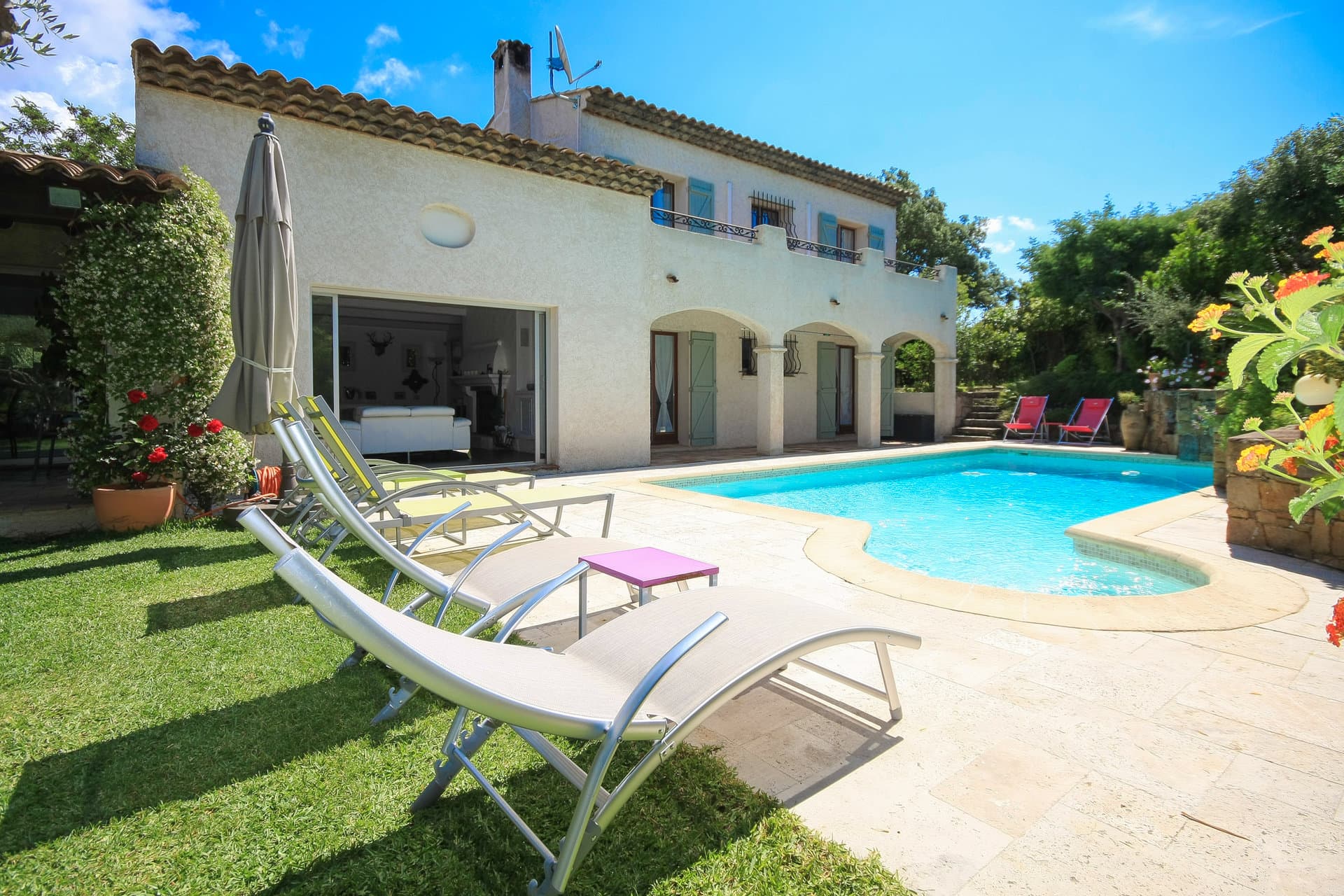 Saint raphael | Valescure | Bastide med fire soverom og svømmebasseng
