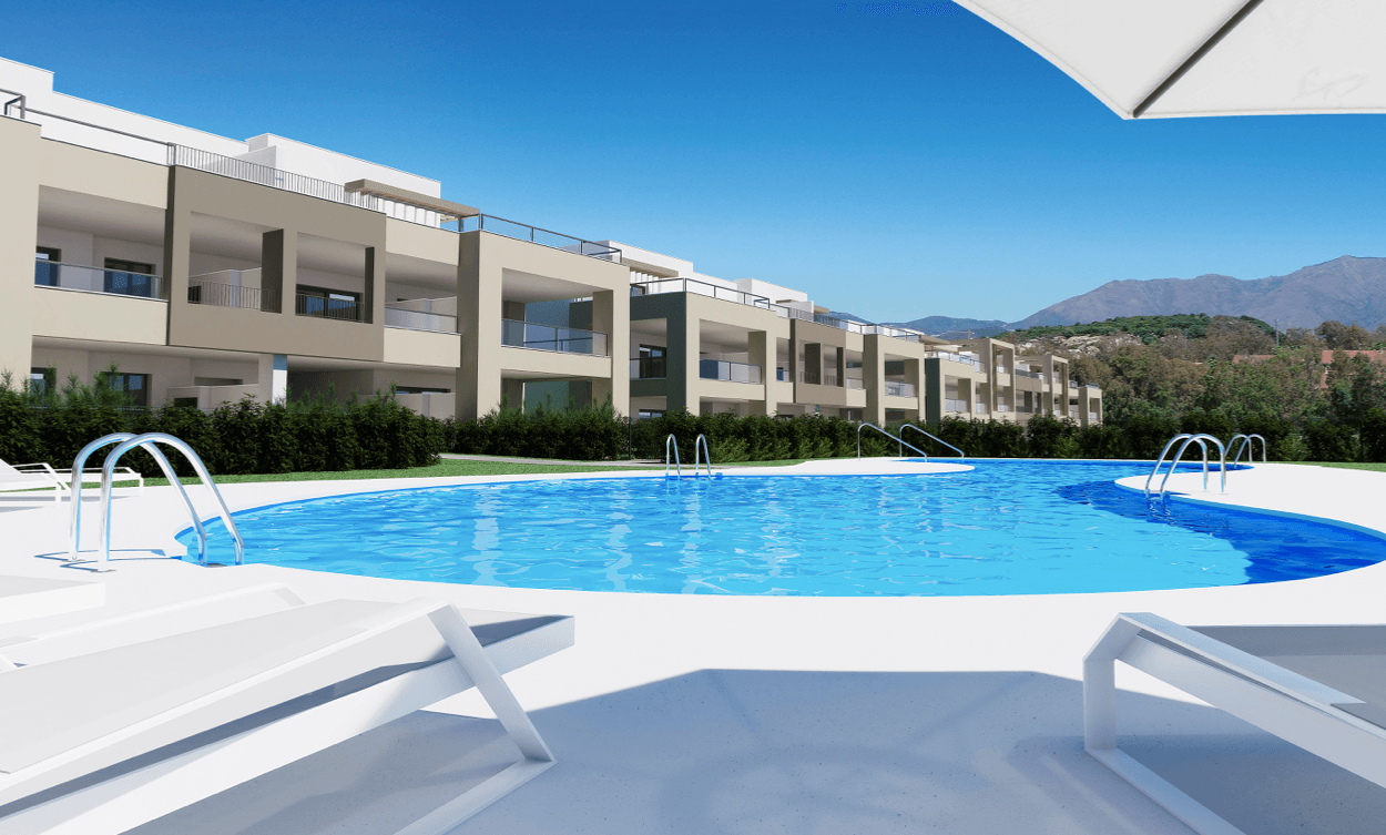 Costa del Sol | Estepona | Meget fine leiligheter under oppføring 150 m fra stranden