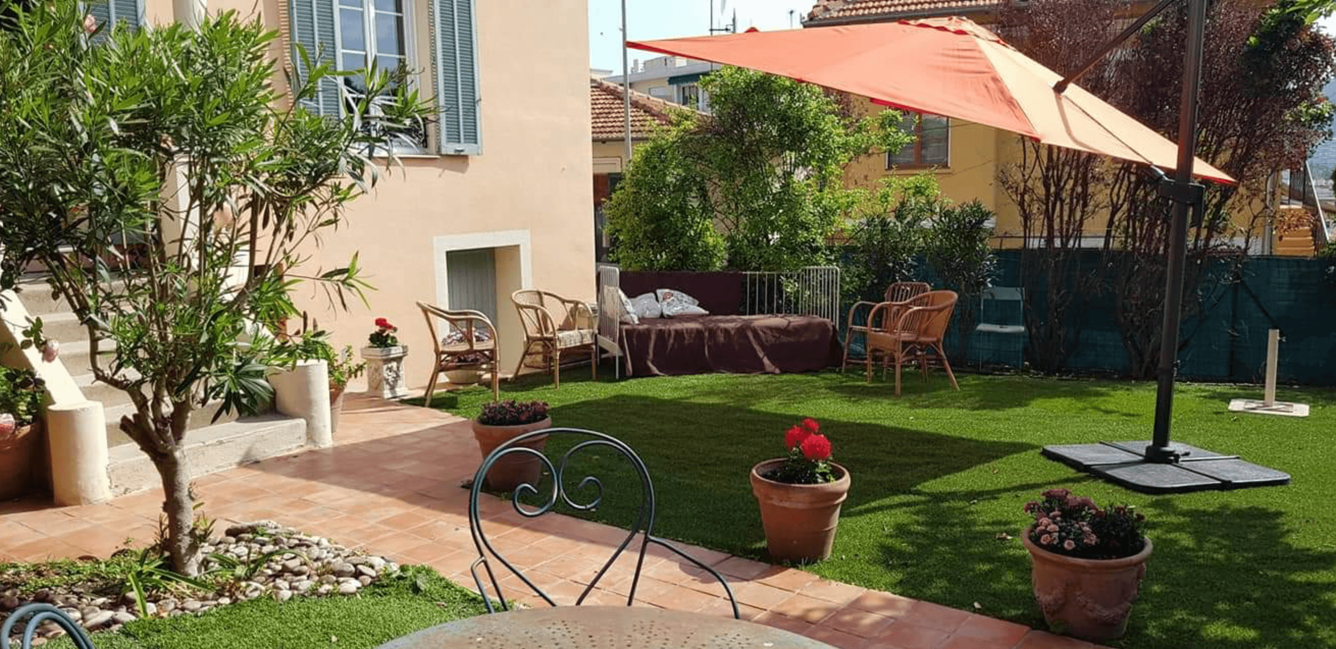 Cannes | Hus i belle epoque-stil med 4 soverom og hage