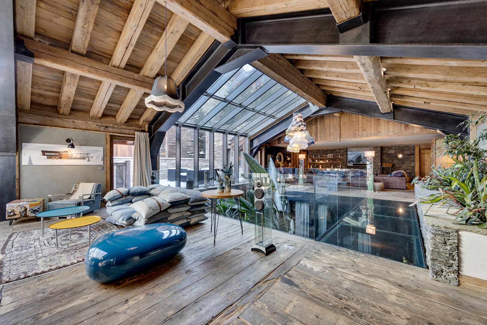 Val d'Isère, De franske Alpene | Eksepsjonelt chalet med basseng i petit alaska