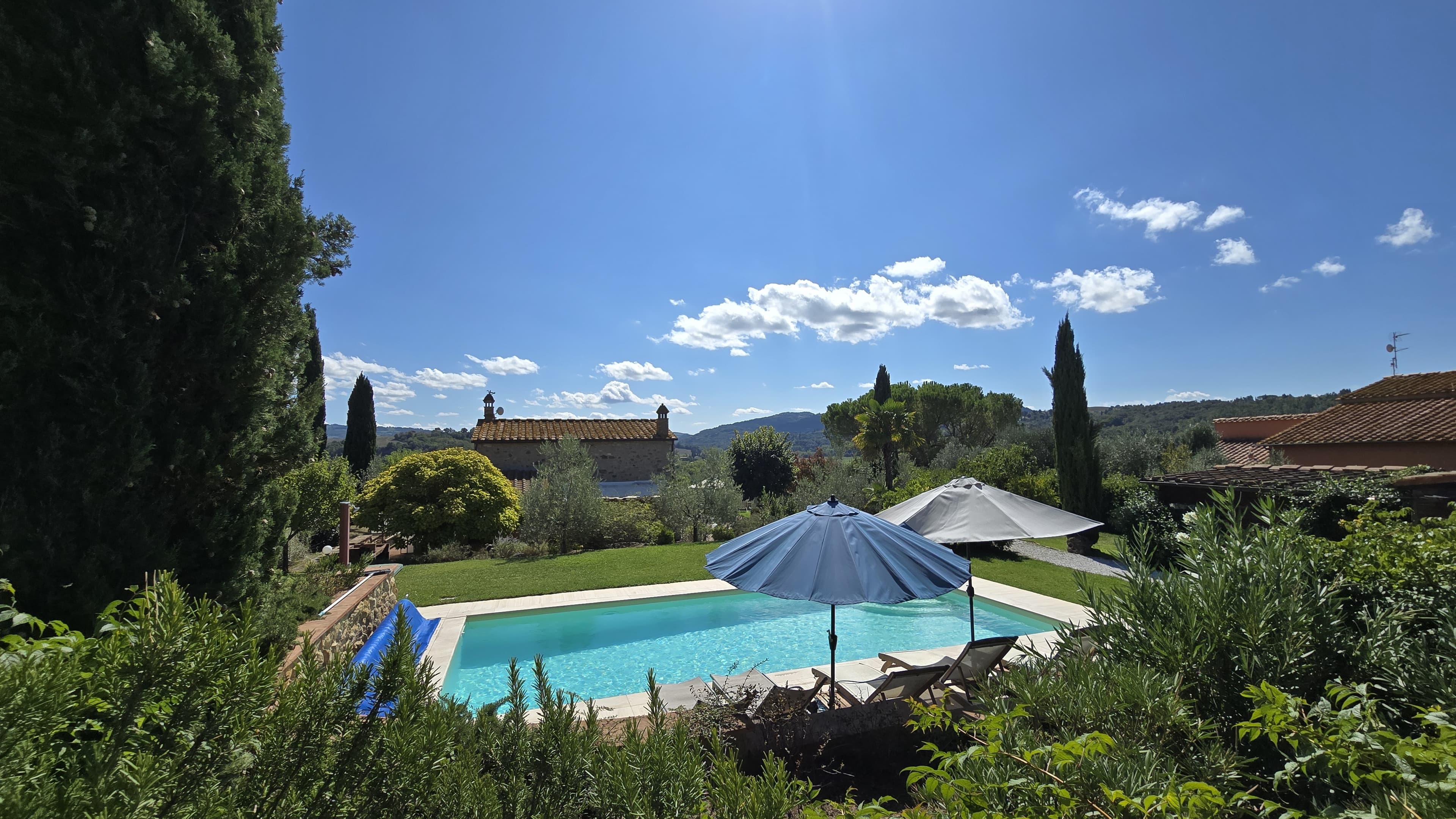 Toskansk Casale M basseng mellom San Gimignano og Volterra