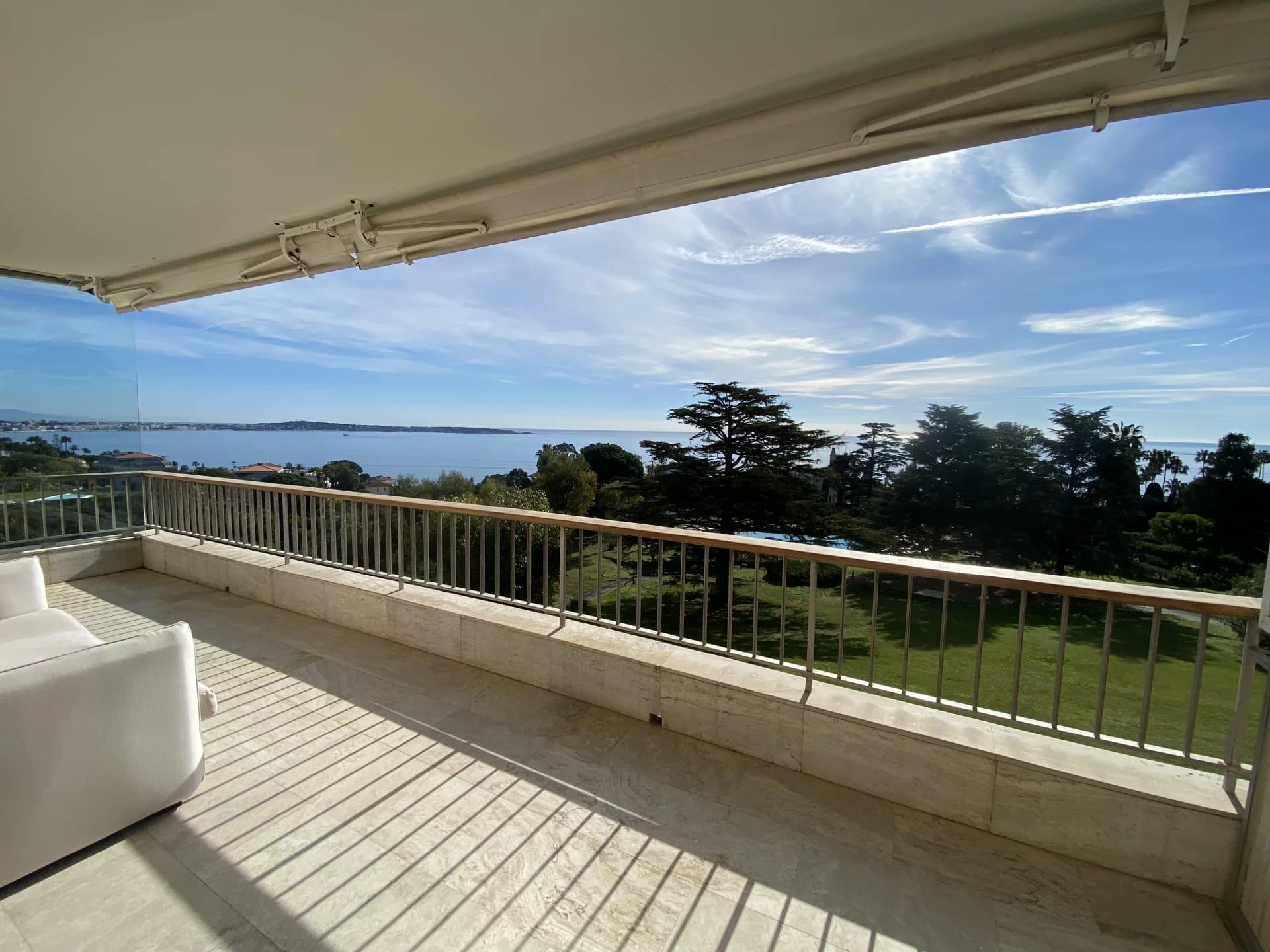 Cannes | Eksklusiv 4-romsleilighet med panoramautsikt over havet i californie
