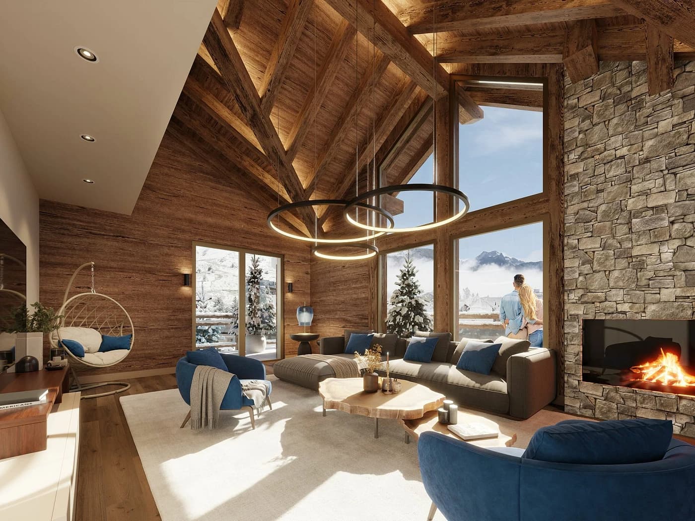Les Deux Alpes, De franske Alpene- lekker dupleks toppleilighet sentralt, nær bakken