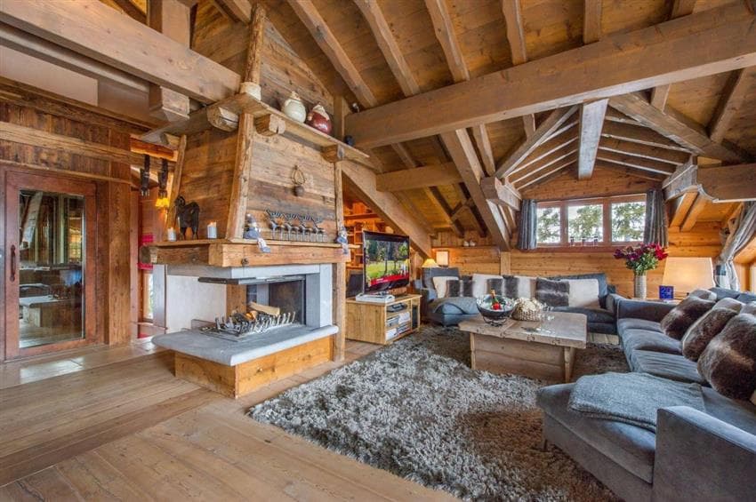 Courchevel, De franske Alpene | Eksklusivt Chalet med 6 Sov, Rett ved Bakken