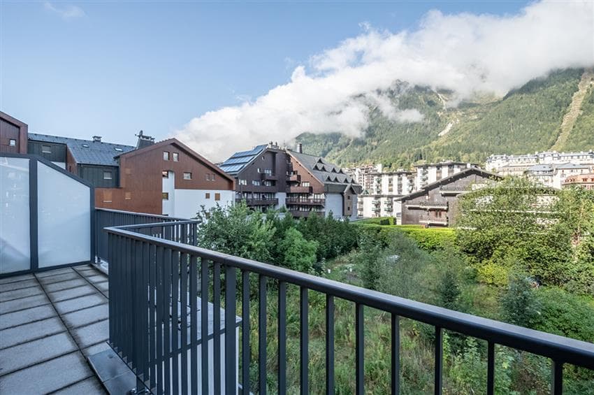 Chamonix , De franske Alpene | Pen dupleksleilighet med 3 soverom og terrasse i sentrum