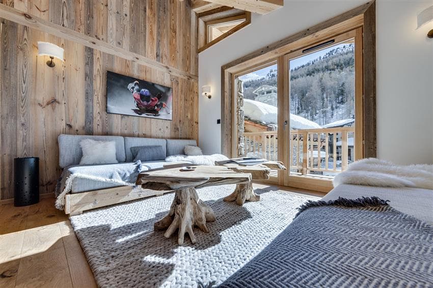 Val d'Isère, De franske Alpene | Ny lekker toppleilighet med 4 soverom og 2 terrasser