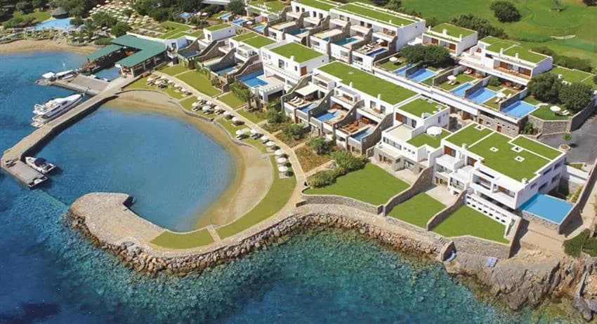 Elounda | Ny resort med tolv luksusboliger | Nær Strand og Golfbane