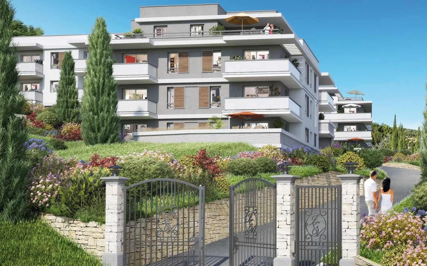Mougins | Nye lekre leiligheter med to soverom i hjertet av byen