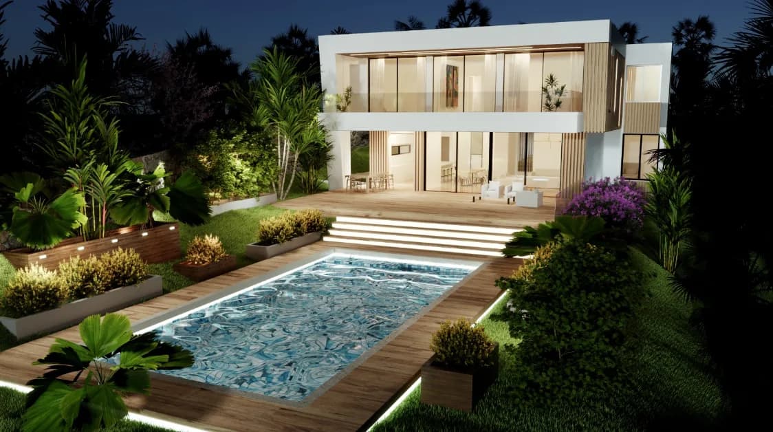 Costa del Sol | Benalmadena | Eksklusiv villa under oppføring | Fantastisk utsikt