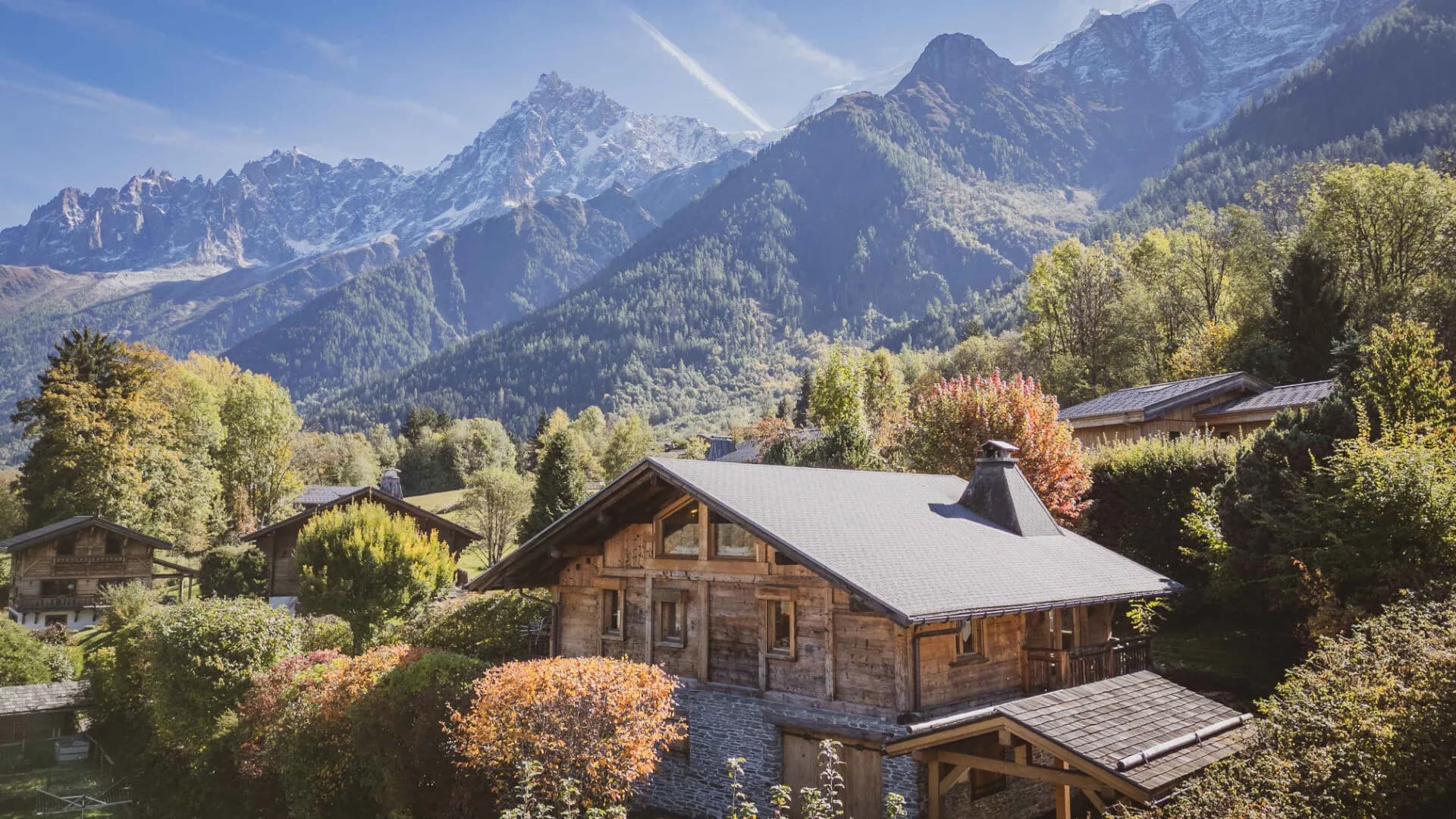 Chamonix, les houches, De franske Alpene | Innbydende chalet med 5 soverom
