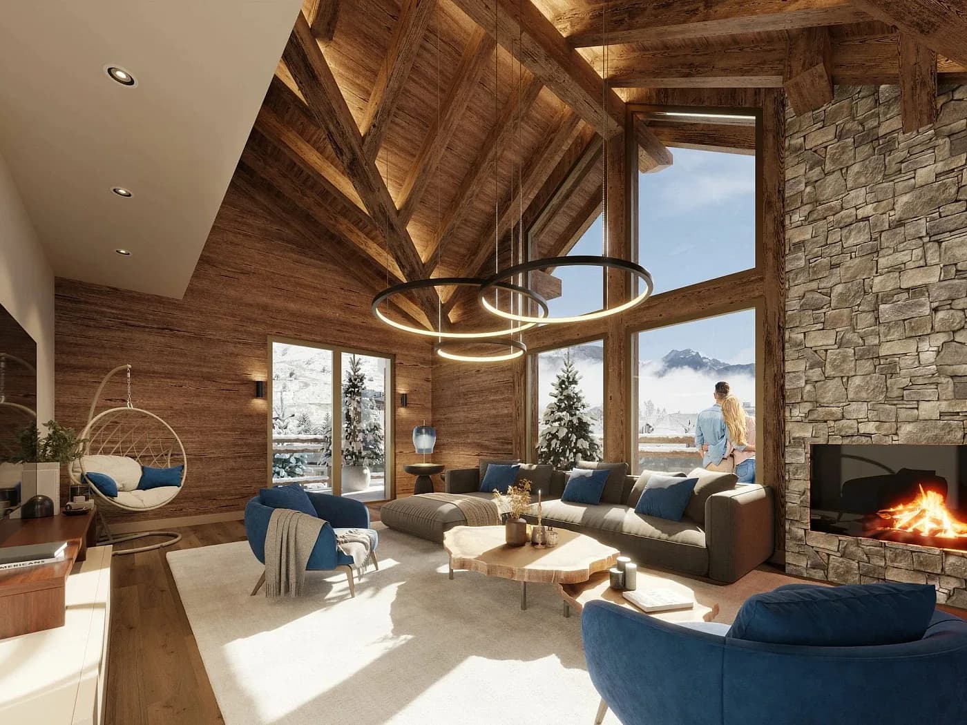 Les Deux Alpes, De franske Alpene- lekker dupleks toppleilighet sentralt, nær bakken