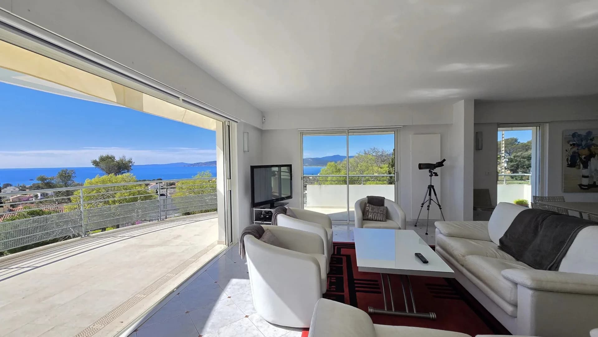 Saint Raphael - Penthouseleilighet med tre soverom og panoramautsikt
