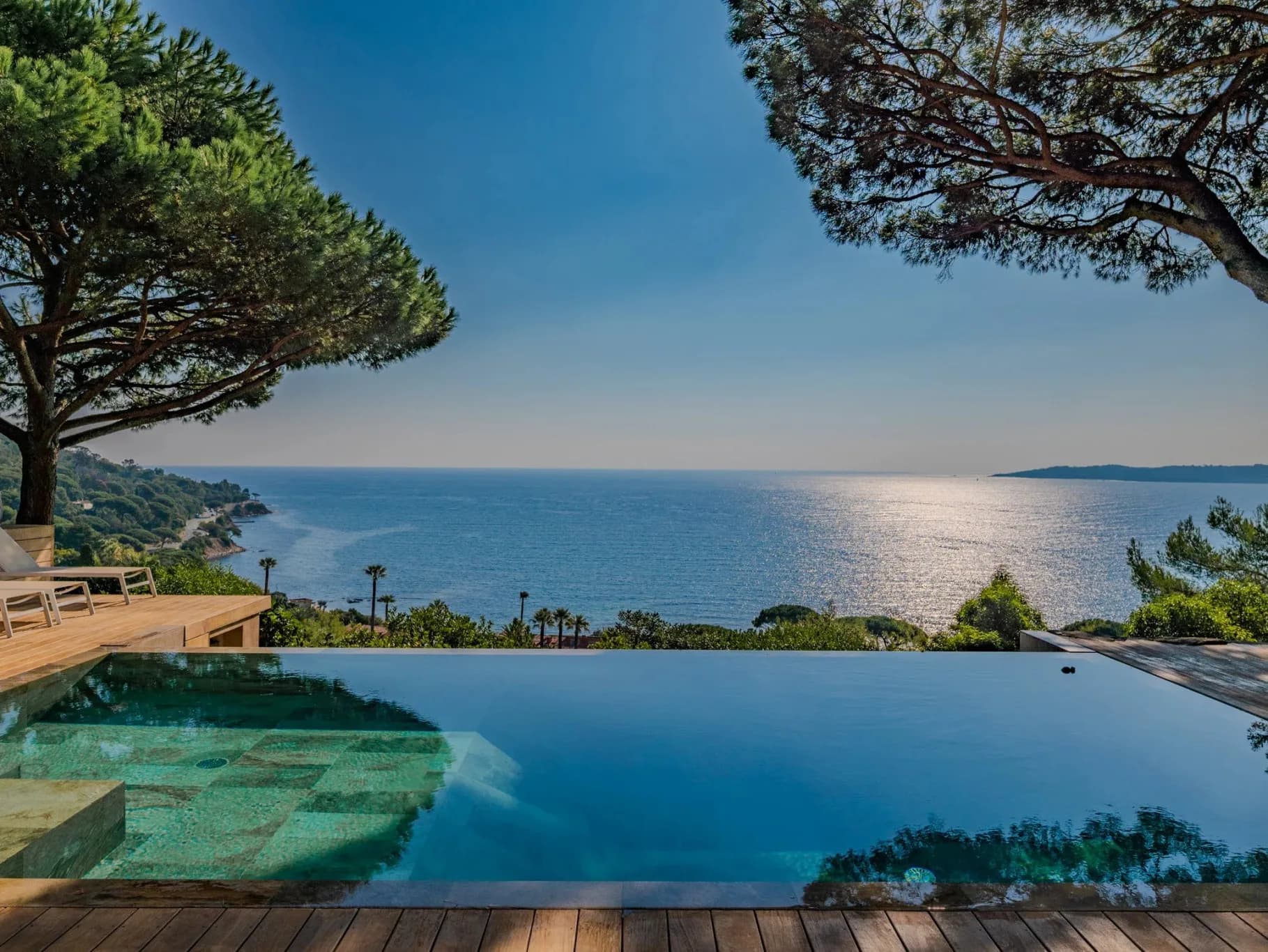 Sainte Maxime - Praktfull villa med 5 soverom og panoramautsikt mot St. Tropez-bukten