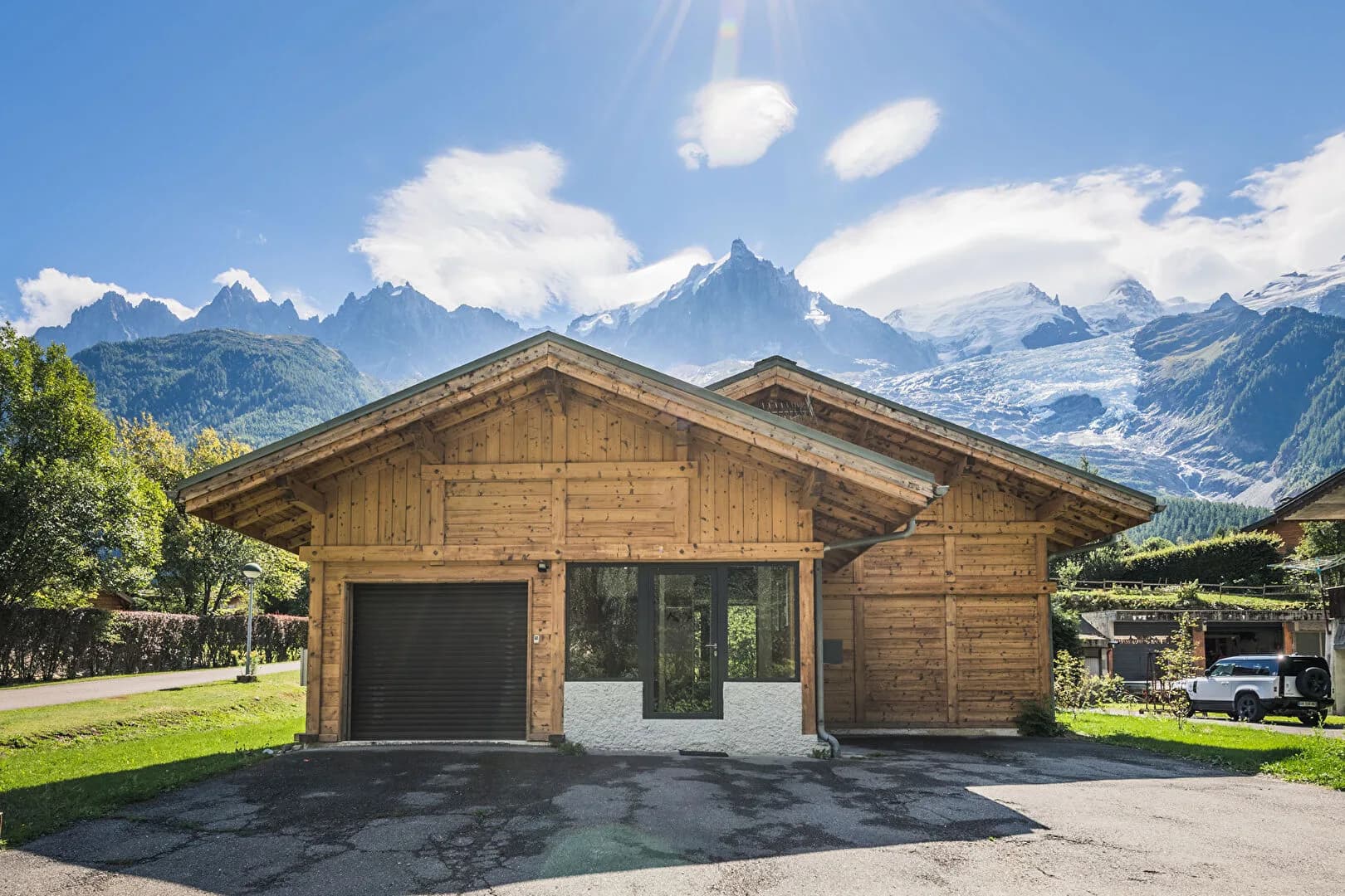 Chamonix, De franske Alper - Renovert chalet med utsikt til Mont Blanc