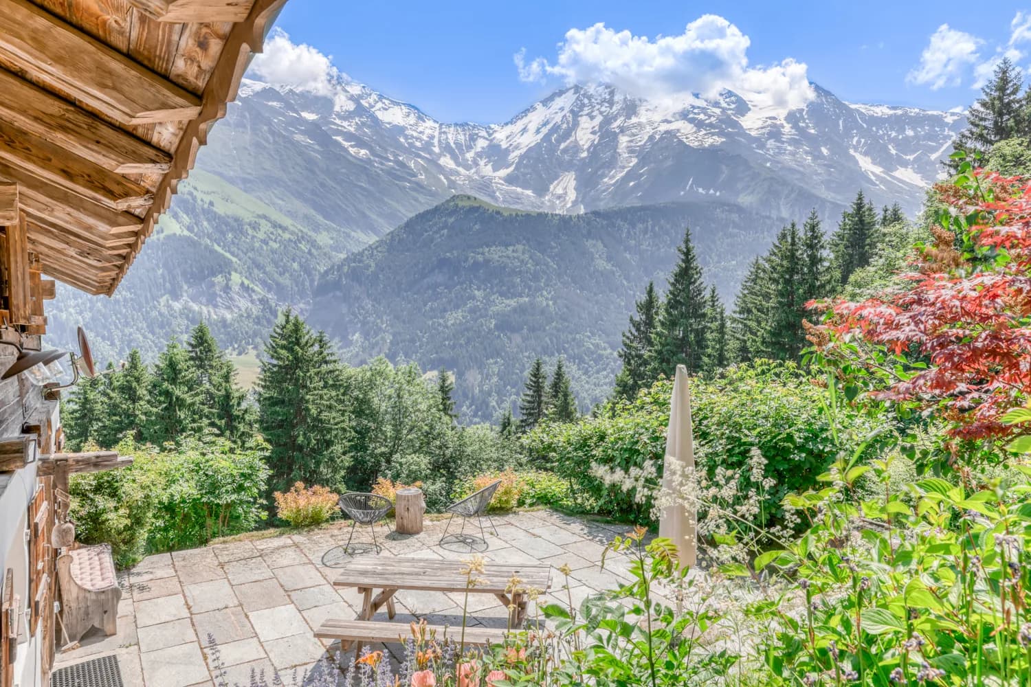 Saint-Gervais / Saint-Nicolas-de-Véroce, De franske Alper - Tilbaketrukket alpeperle med fantastisk utsikt mot Mont-Blanc-massivet