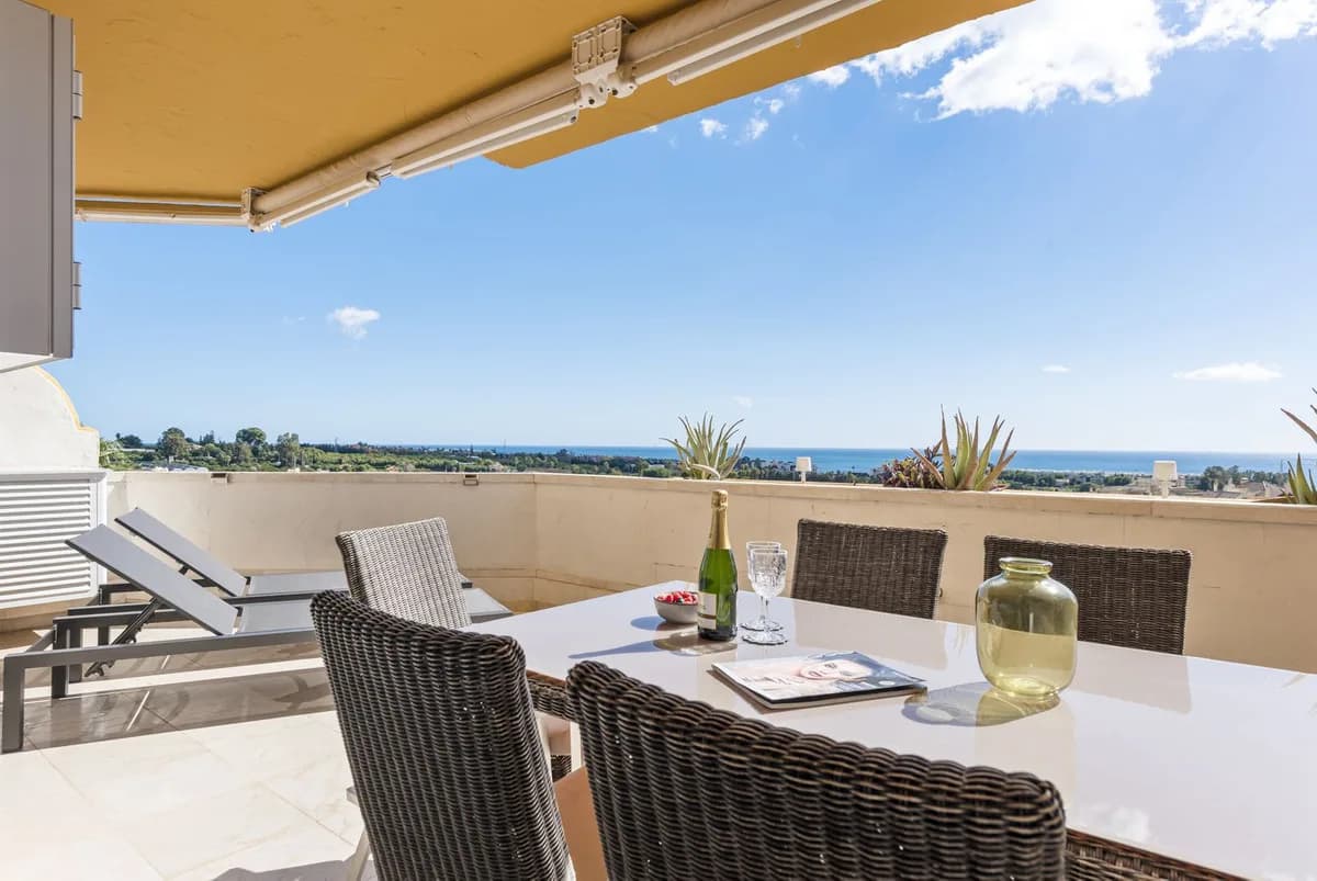 New Golden Mile, Estepona – Leilighet med panoramautsikt mot havet og turistlisens