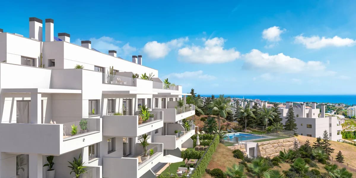 Célere Sunrise, Mijas – Nye leiligheter med terrasse eller hage, parkering og bod inkludert