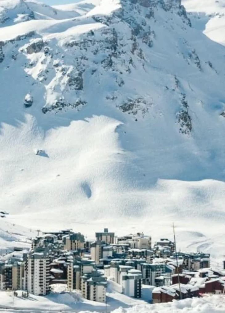 Utsikt over Tignes